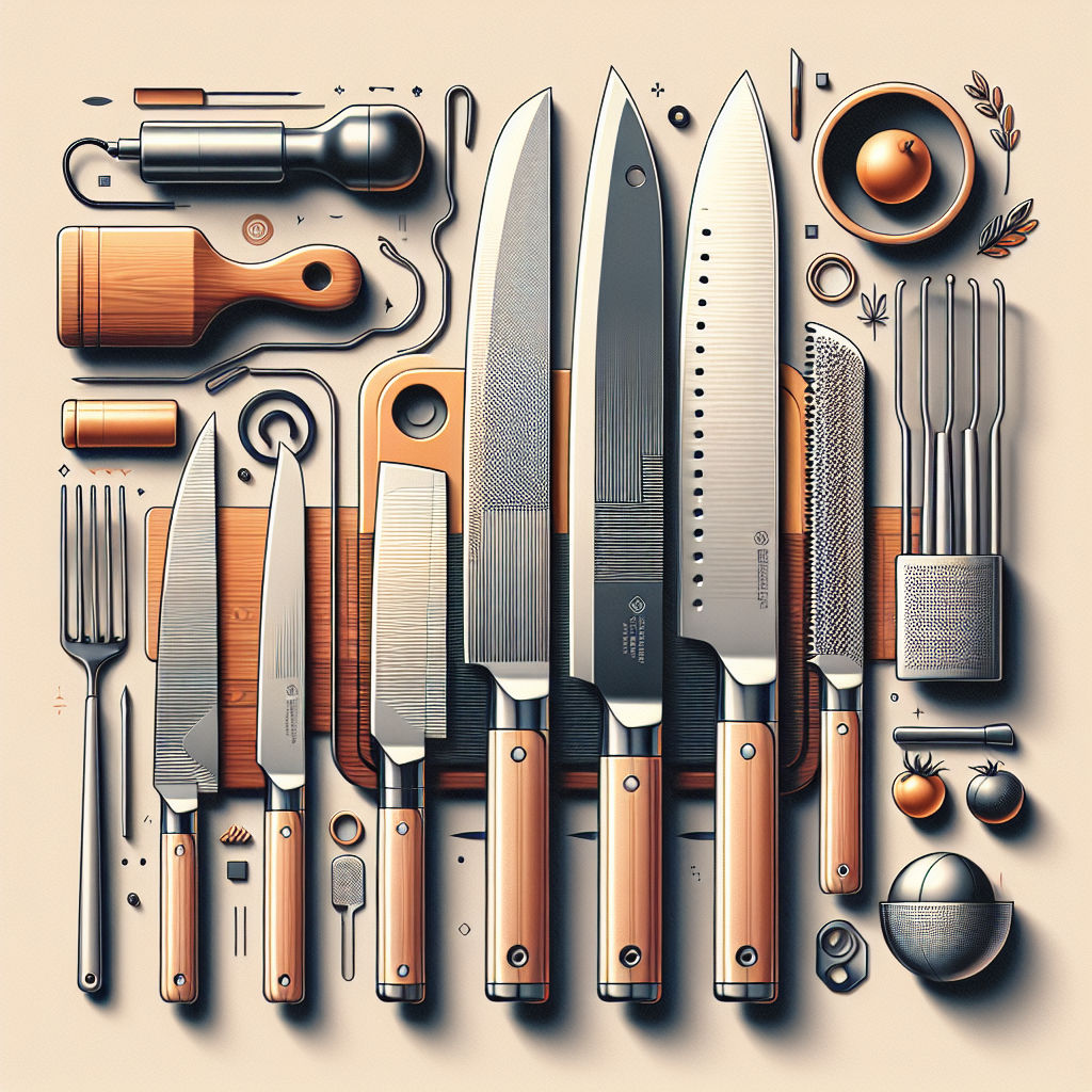 Trendy w nożach kuchennych na 2024 rok: Co warto mieć?