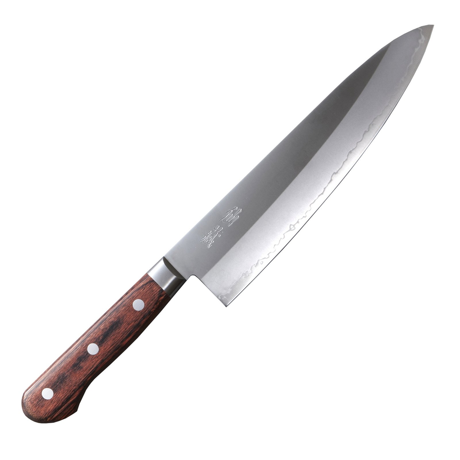 Japoński nóż gyuto o długości 210 mm bez nadstawy
