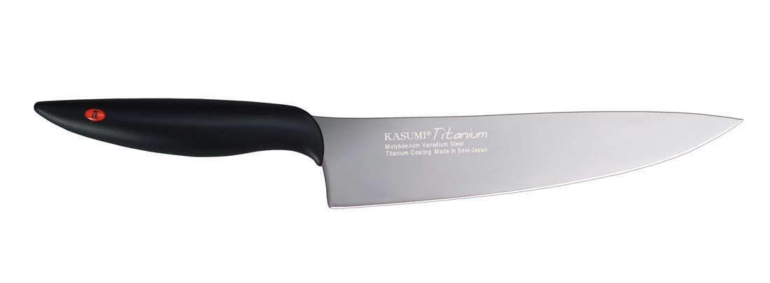 Nóż szefa kuchni Kasumi z serii Titanium o długości ostrza 20 cm